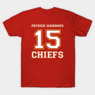 PATRICK MAHOMES N° 15 T-Shirt